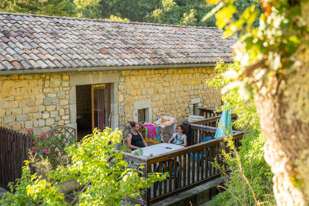 Gites Du Domaine De Serre Long Saint-Maurice-dʼIbie エクステリア 写真